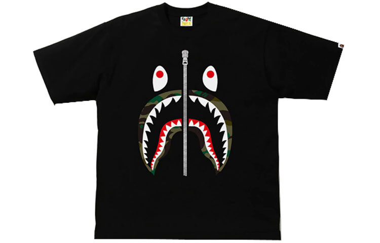 

A BATHING APE Мужская футболка, Белый/Желтый