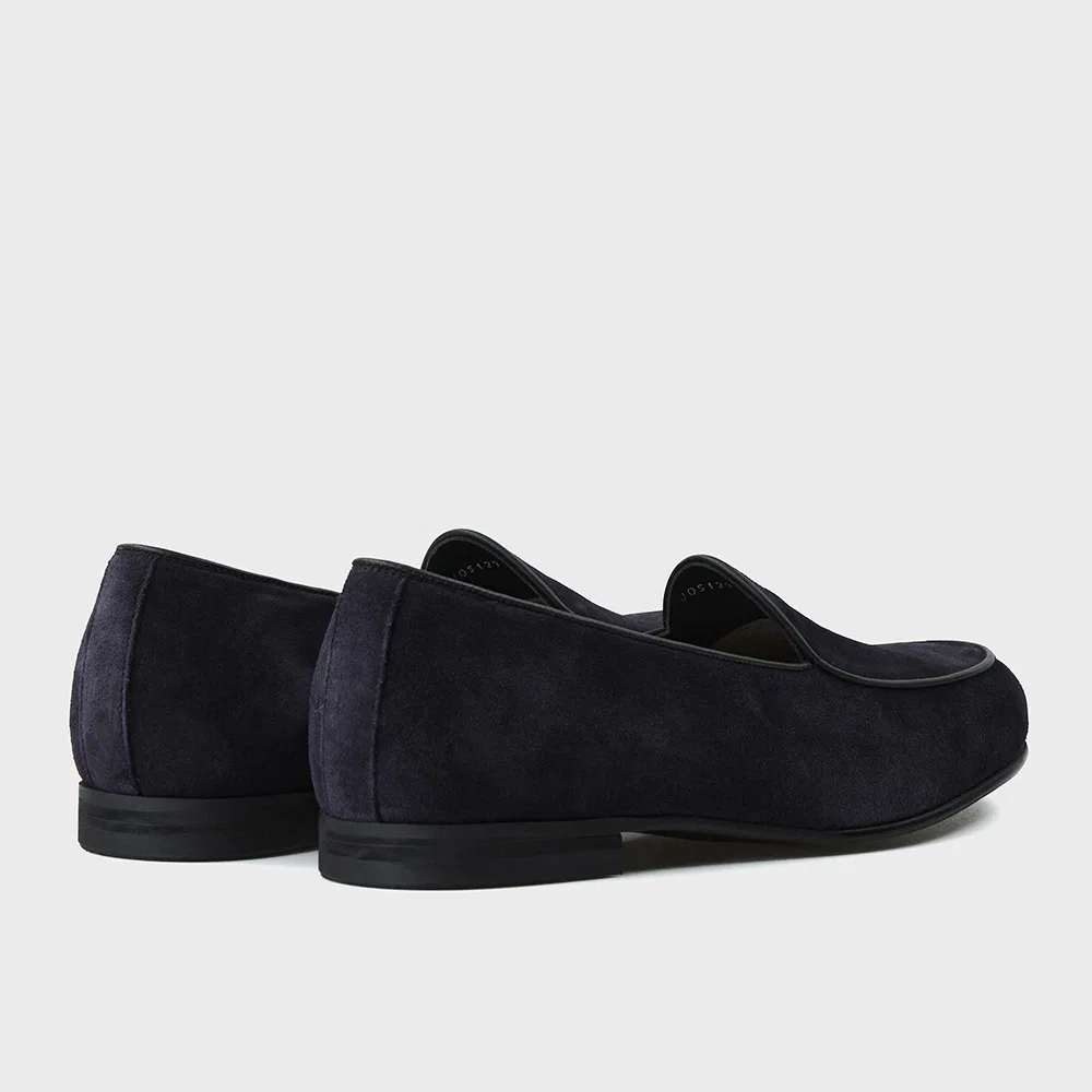 Мужские лоферы Paris, тёмно-синие, от Josepht — фото 4