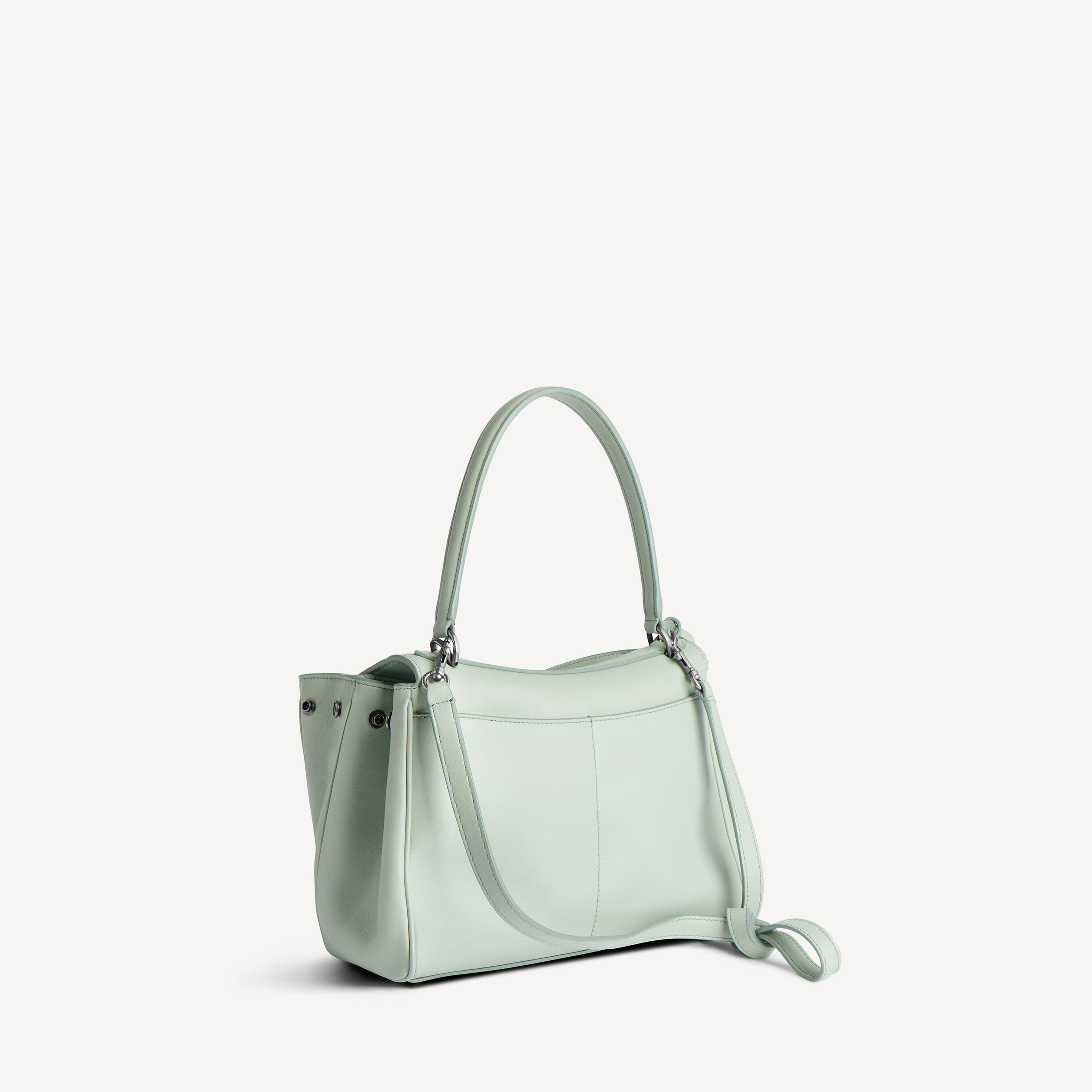 BALENCIAGA Женская сумка Rodeo Small в цвете минеральный зеленый — фото 3