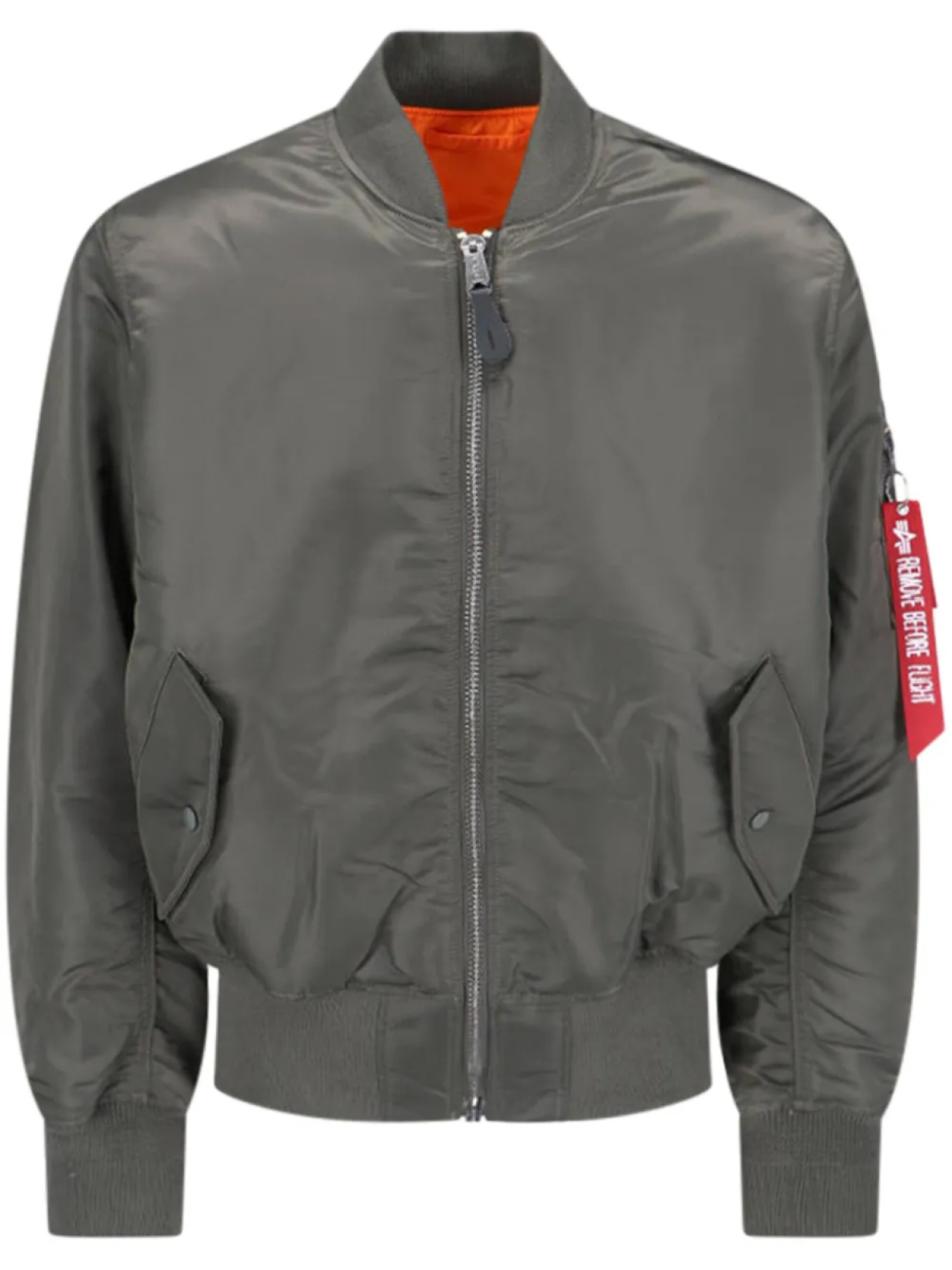 

Alpha Industries бомбер MA-1 (Heritage), серый