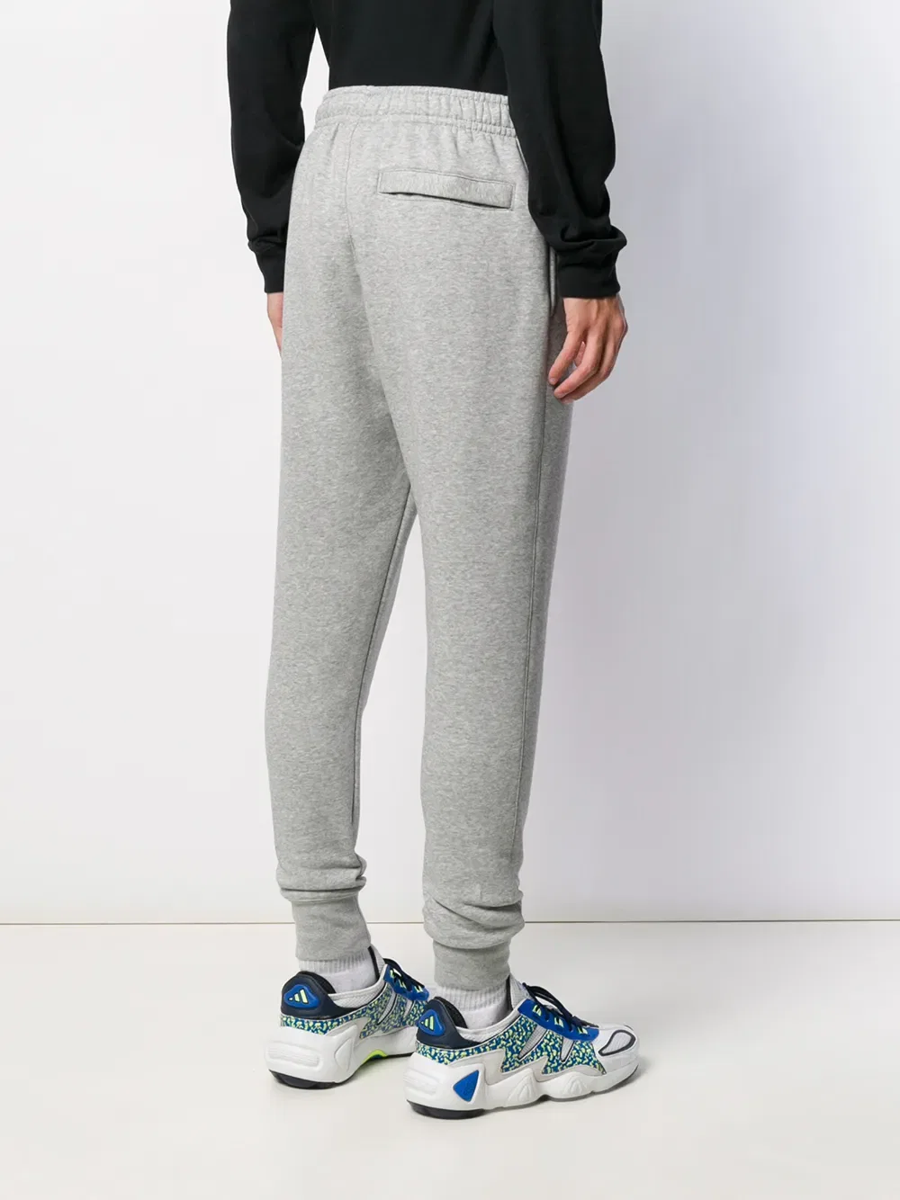 Флисовые спортивные штаны клуба Nike, серый — фото 4