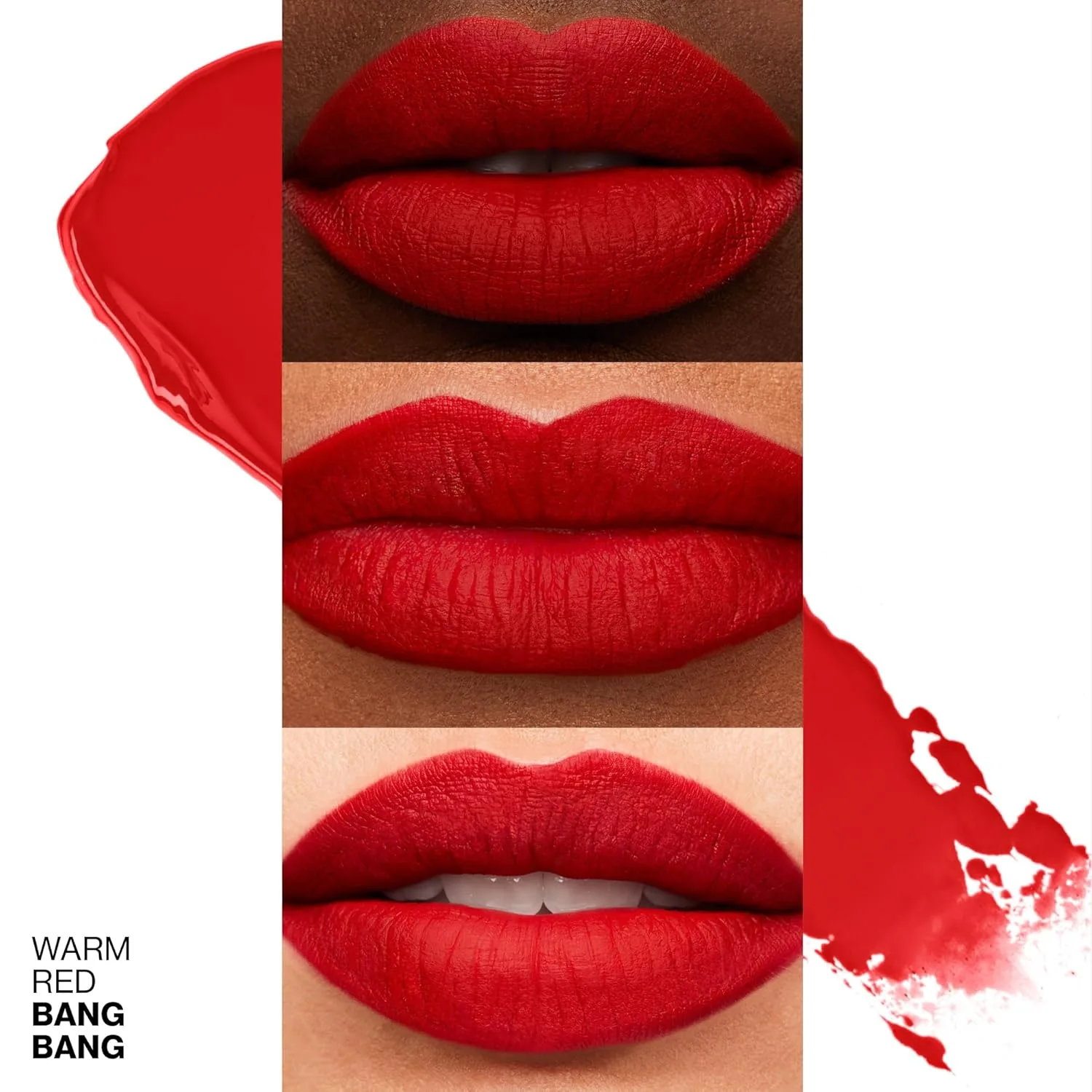 Жидкая матовая помада Smashbox Always On Longwear | Стойкая, водостойкая и не сушит губы., 10 - Bang Bang (Warm Red) — фото 2
