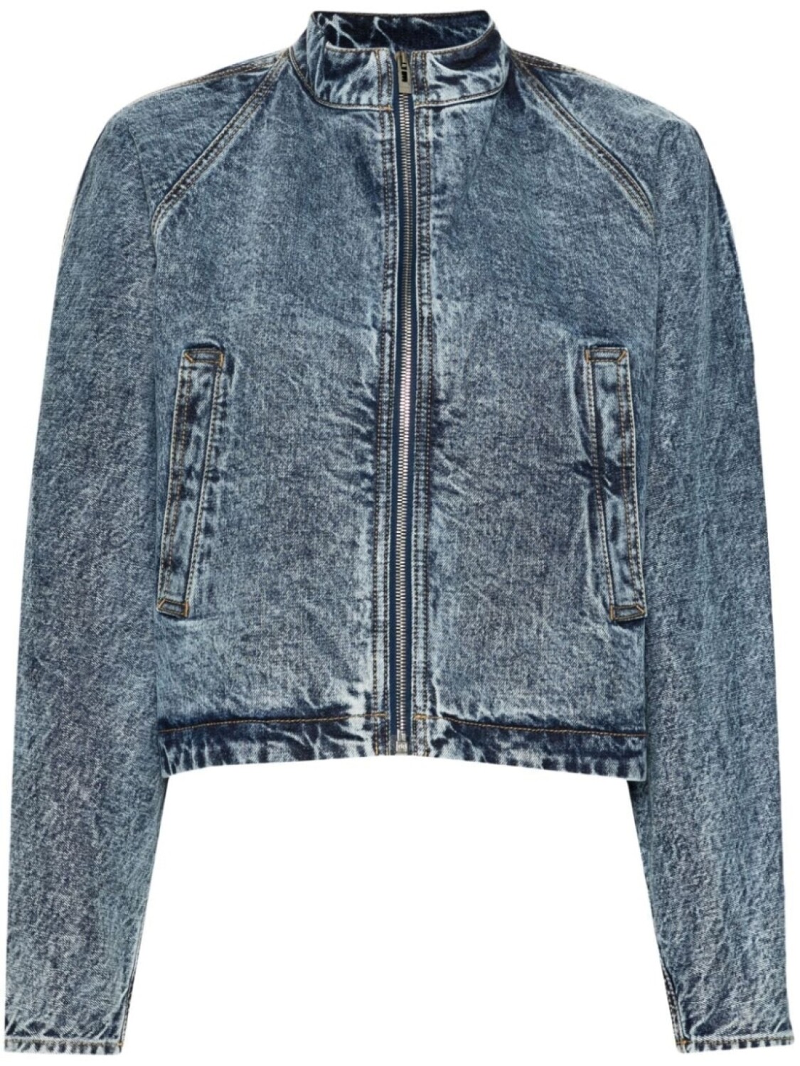 

Alaïa джинсовая куртка с ремешками, синий