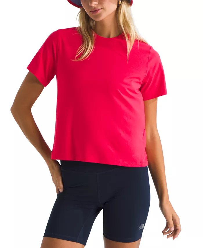 

Женская футболка с коротким рукавом Dune Sky The North Face, розовый