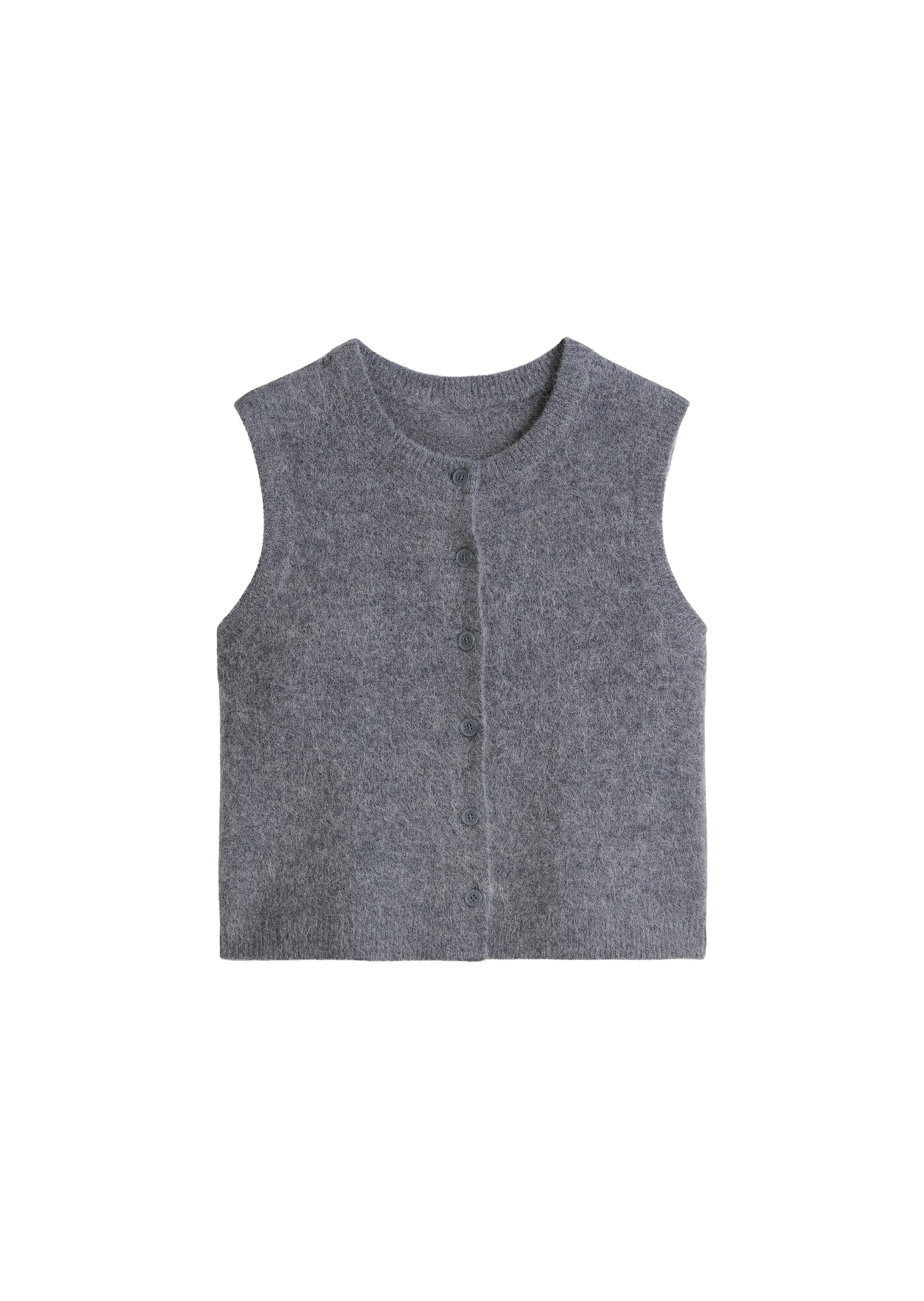 

Marc O'Polo DENIM Вязаный жилет в крапчатом сером цвете