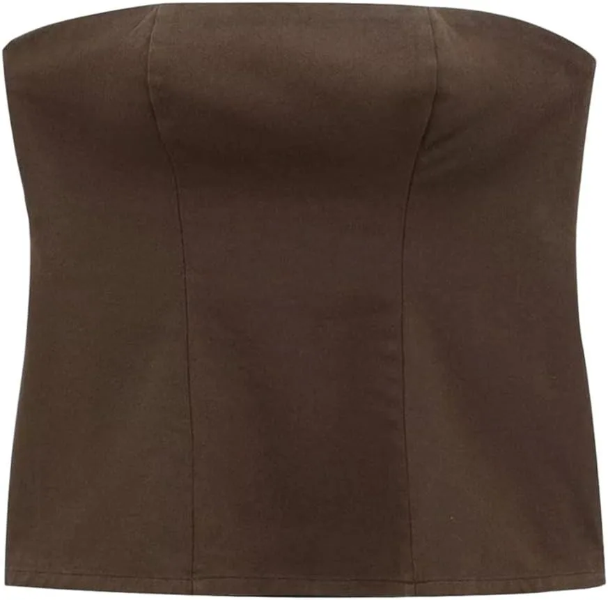 

Женские джинсы Brown High Waist Vintage Baggy