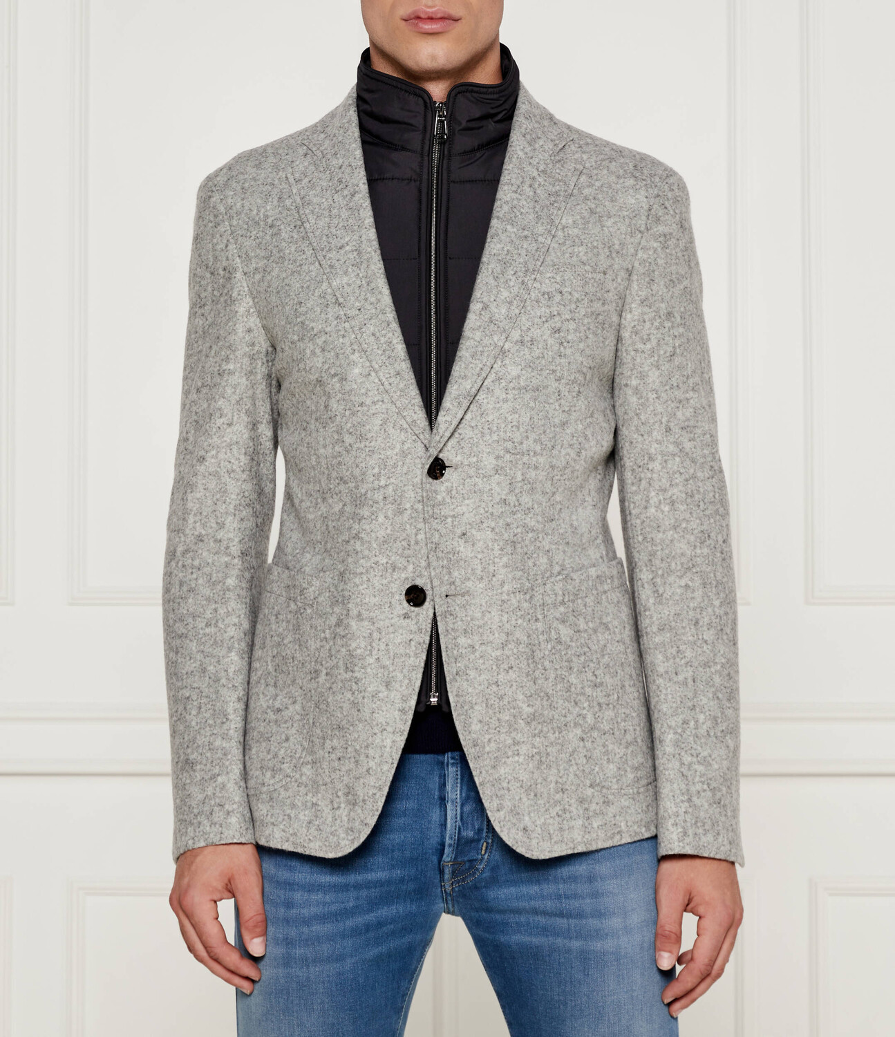 

Куртка Joop! elegante 2 in 1 Hecton Slim Fit, серый