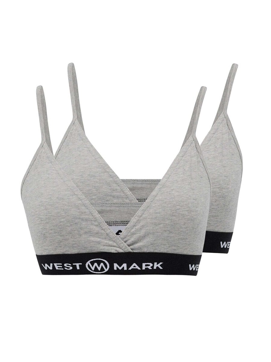 

Треугольный бюстгальтер WESTMARK LONDON Triangle Bra, пятнистый серый