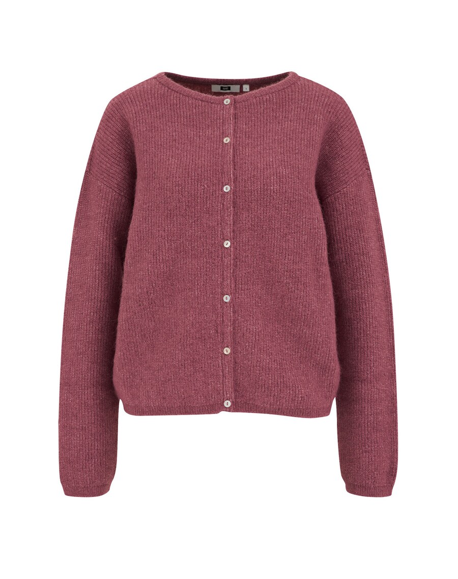 

Вязаный кардиган WE Fashion, цвет Wine red