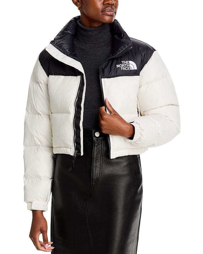 

Укороченная куртка Nuptse The North Face, белый