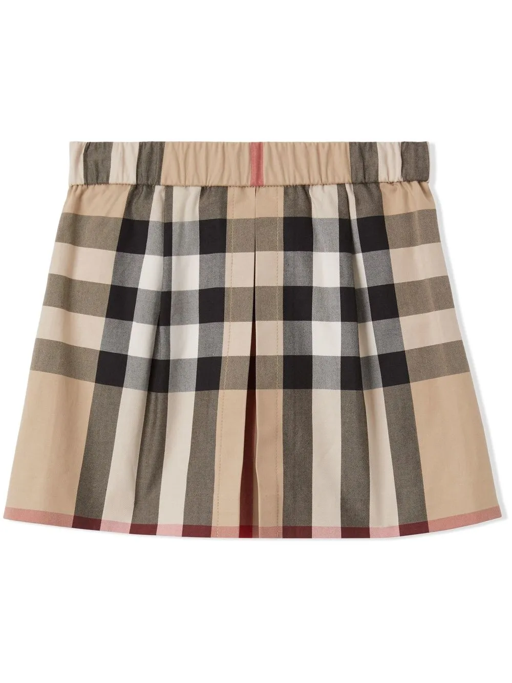 

Юбка в клетку BURBERRY KIDS, нейтральный