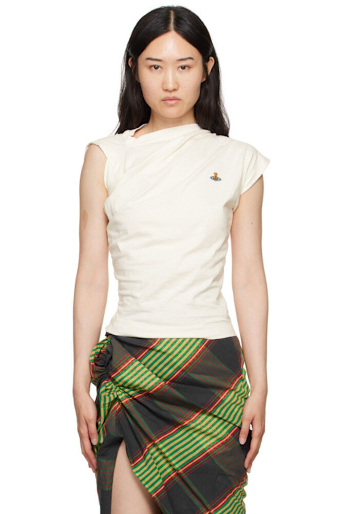 

Белая футболка Hebo Vivienne Westwood