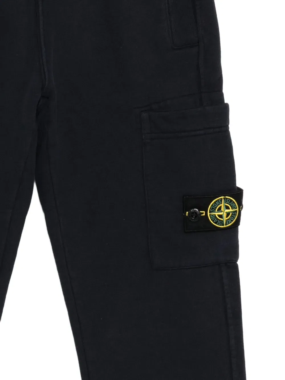 Брюки Compass-patch Stone Island Junior, синий — фото 3