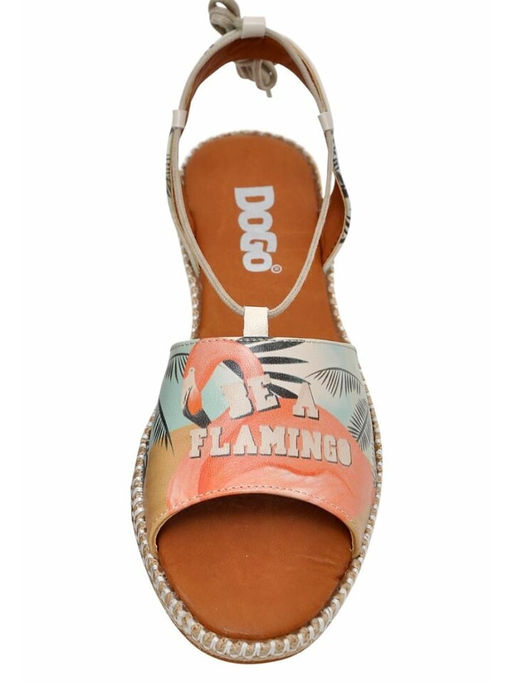 Сандалии на плоской подошве Dogo Hazel Sandalen - Be a Flamingo, бежевый — фото 4