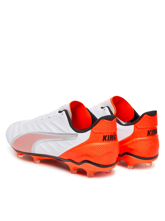 Футбольные бутсы King Pro Fg/Ag 108828 01 Puma, белый — фото 3