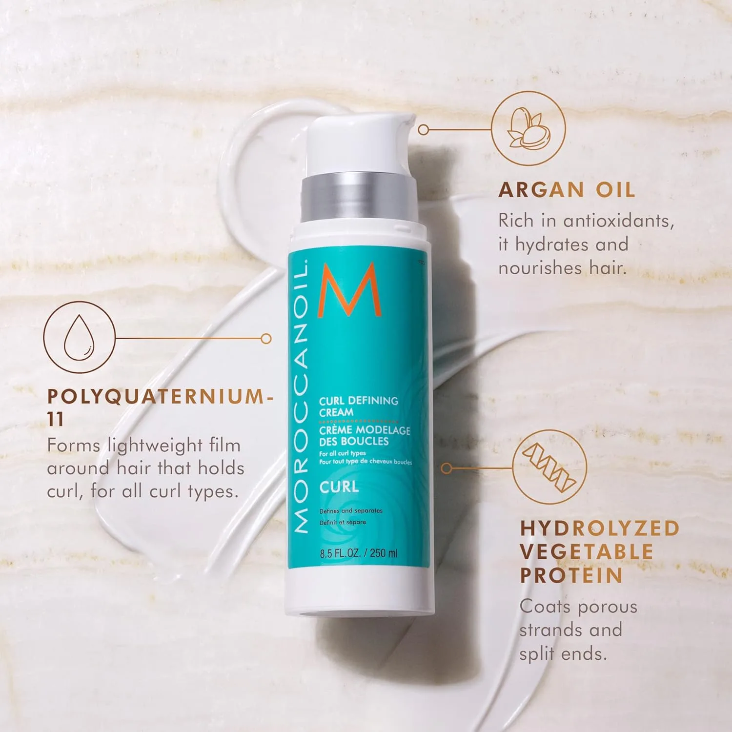 Крем для формирования локонов Moroccanoil 251 мл (2 шт.) — фото 4