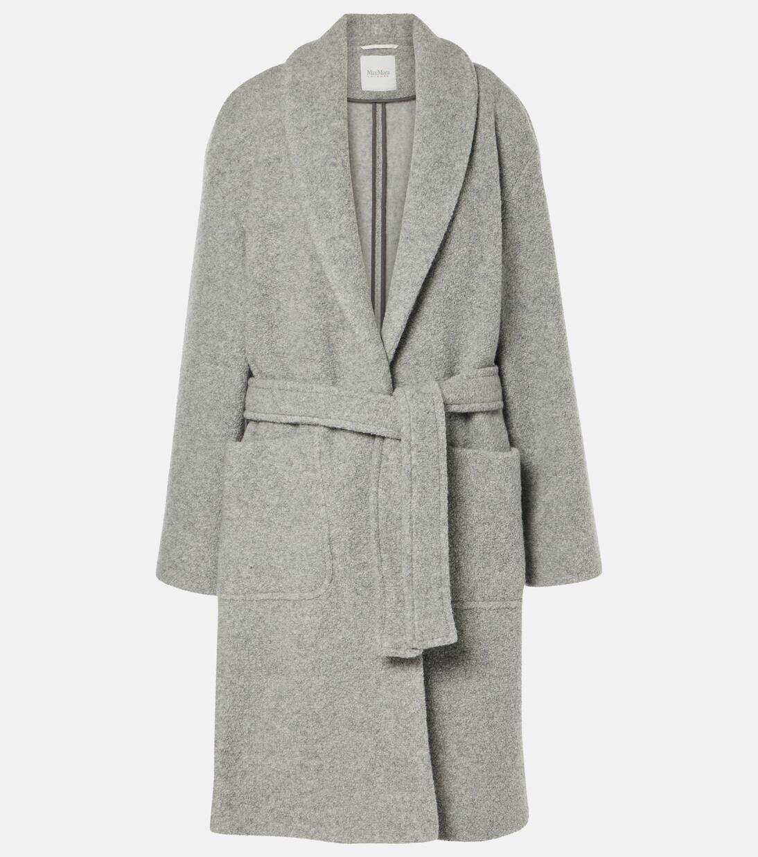 

Кардиган Leisure Dafine из смесовой шерсти Max Mara, цвет grigio chiaro