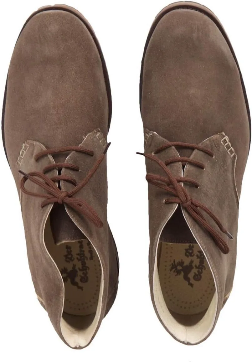 Мужские ботинки, 1989 год, изготовлены из оленьей кожи OLEAN Der Schuhtrachtler, коричневый — фото 2