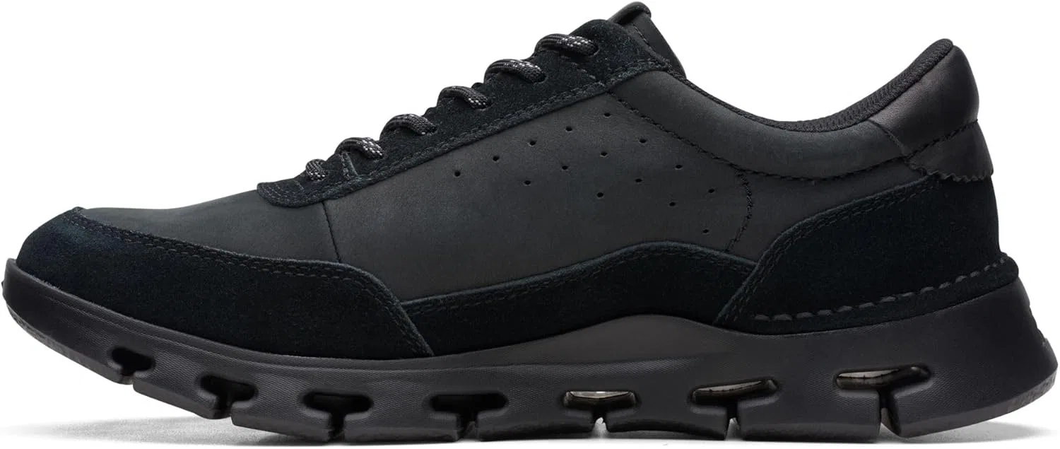 Мужские кроссовки Clarks Nature X One, Black Blac — фото 4