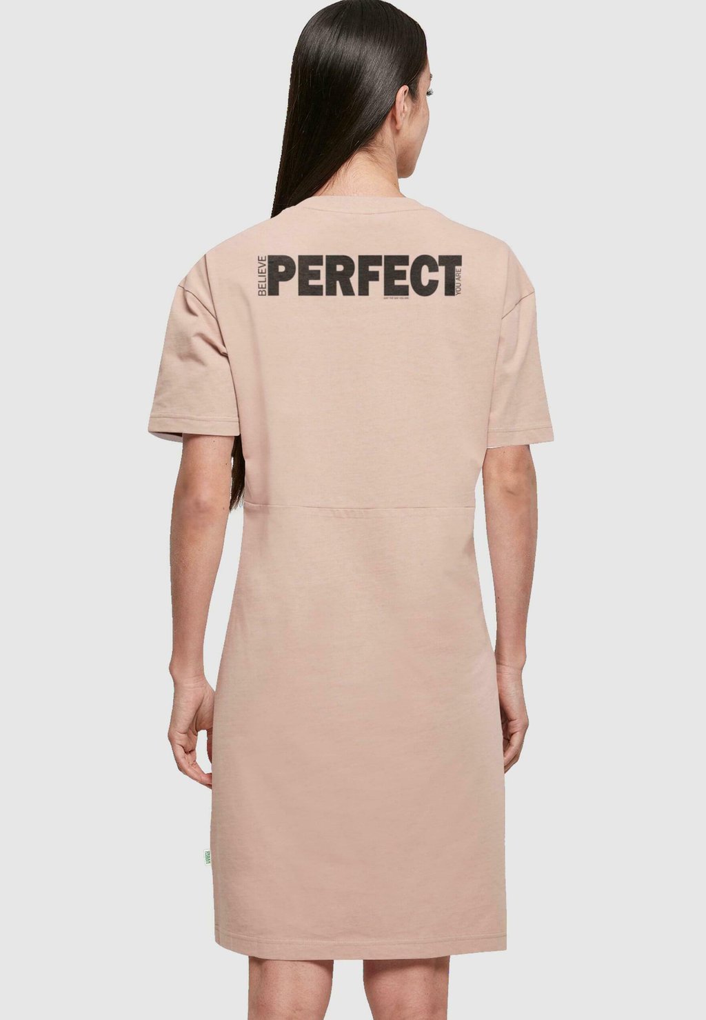 

Платье из джерси BELIEVE FRONT SLIT Merchcode, розовый