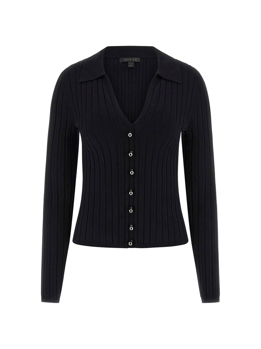 

Вязаный кардиган GUESS, Black