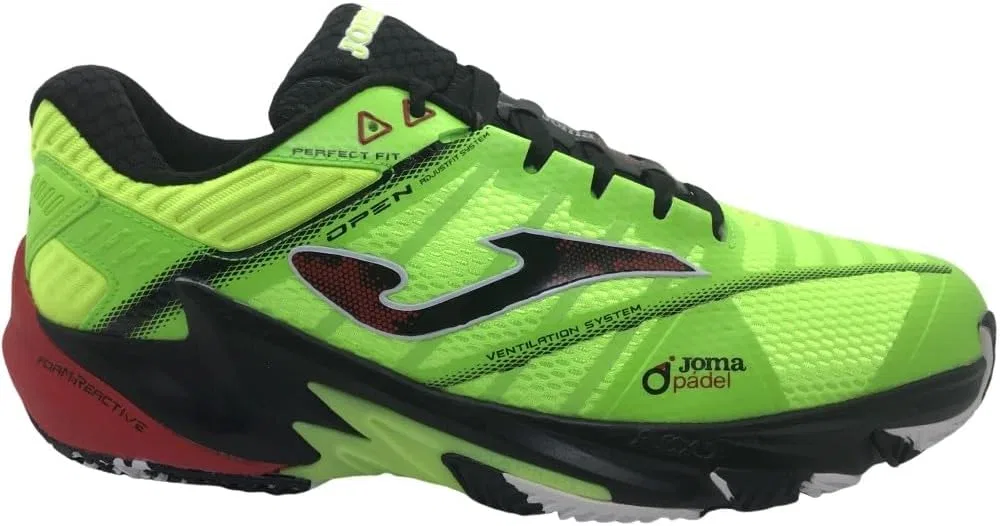 Мужские кроссовки для падела Joma T, теннисные кроссовки открытого типа, Neon Yellow