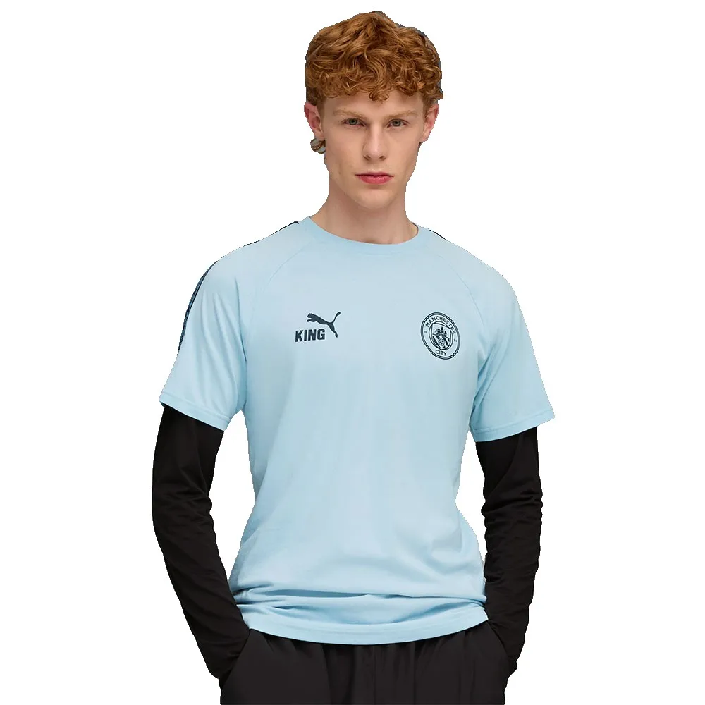 

Футболка с коротким рукавом Puma Manchester City FC King Anthem 25/26, синий