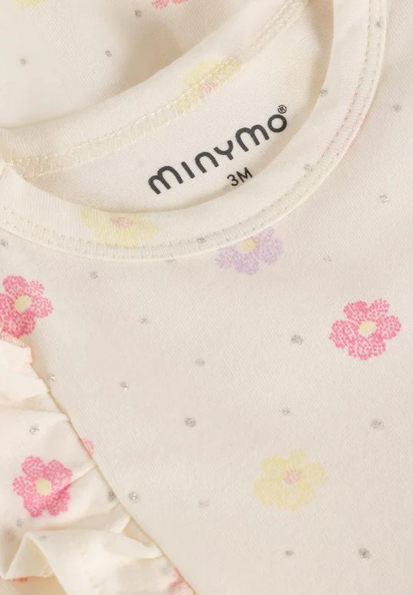 Комбинезон с короткими рукавами и принтом по всей поверхности Minymo, Vanilla Ice — фото 4