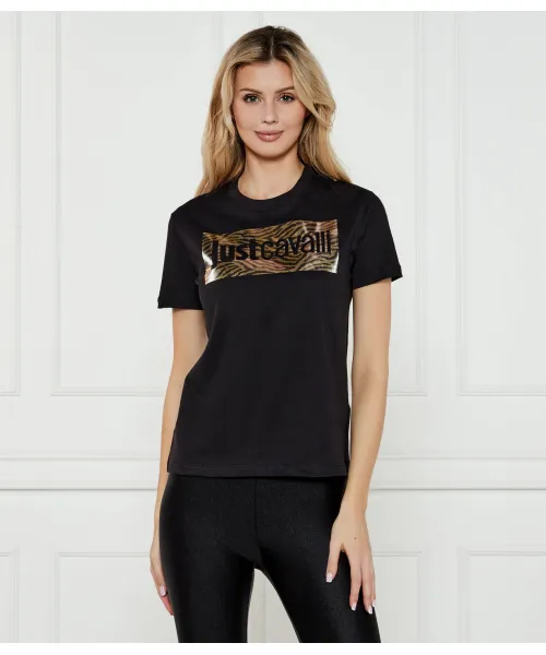 

Футболка Regular fit Just Cavalli, черный