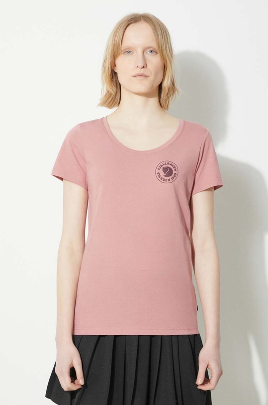 

Футболка 1960 Logo T-shirt W Fjallraven, розовый