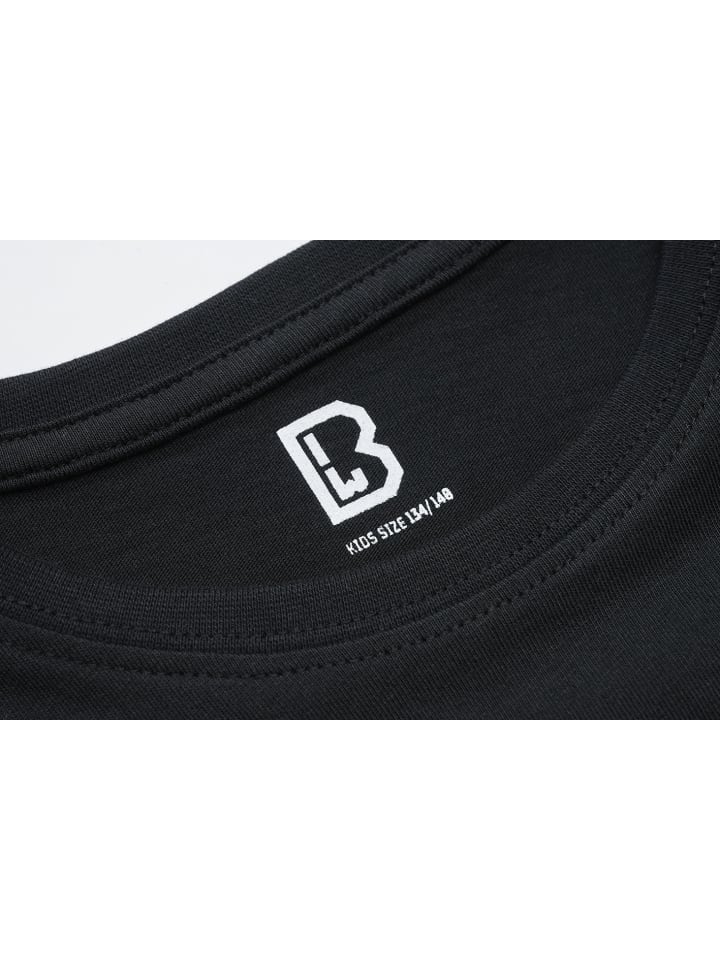 

Футболка Детская футболка черного цвета Brandit, Черный, Футболка Детская футболка черного цвета Brandit