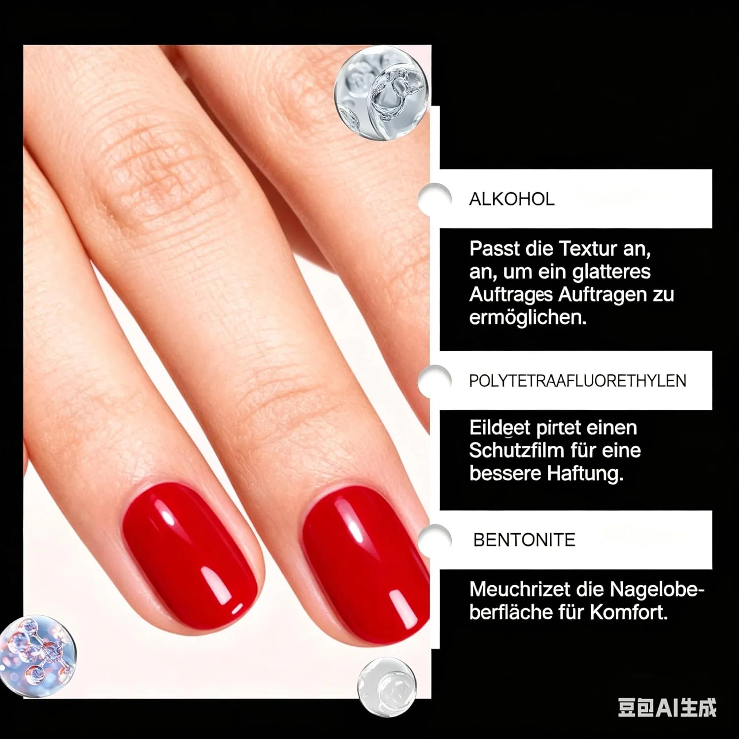 Набор из 5 ручек-лаков для дизайна ногтей «Gel Nail Arts Pen» от Alena Paris Meiion, 1# — фото 4
