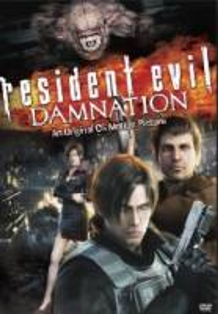 

Диск DVD Resident Evil: Damnation