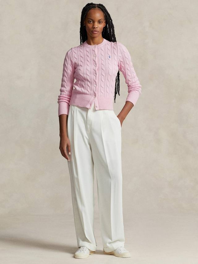 

Хлопка вязаный кардиган Ralph Lauren, цвет Carmel Pink