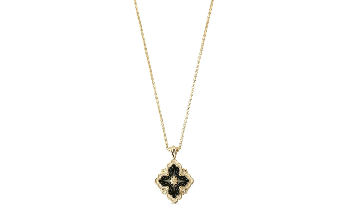 

Женское ожерелье из черного золота 18 карат BUCCELLATI, золотой