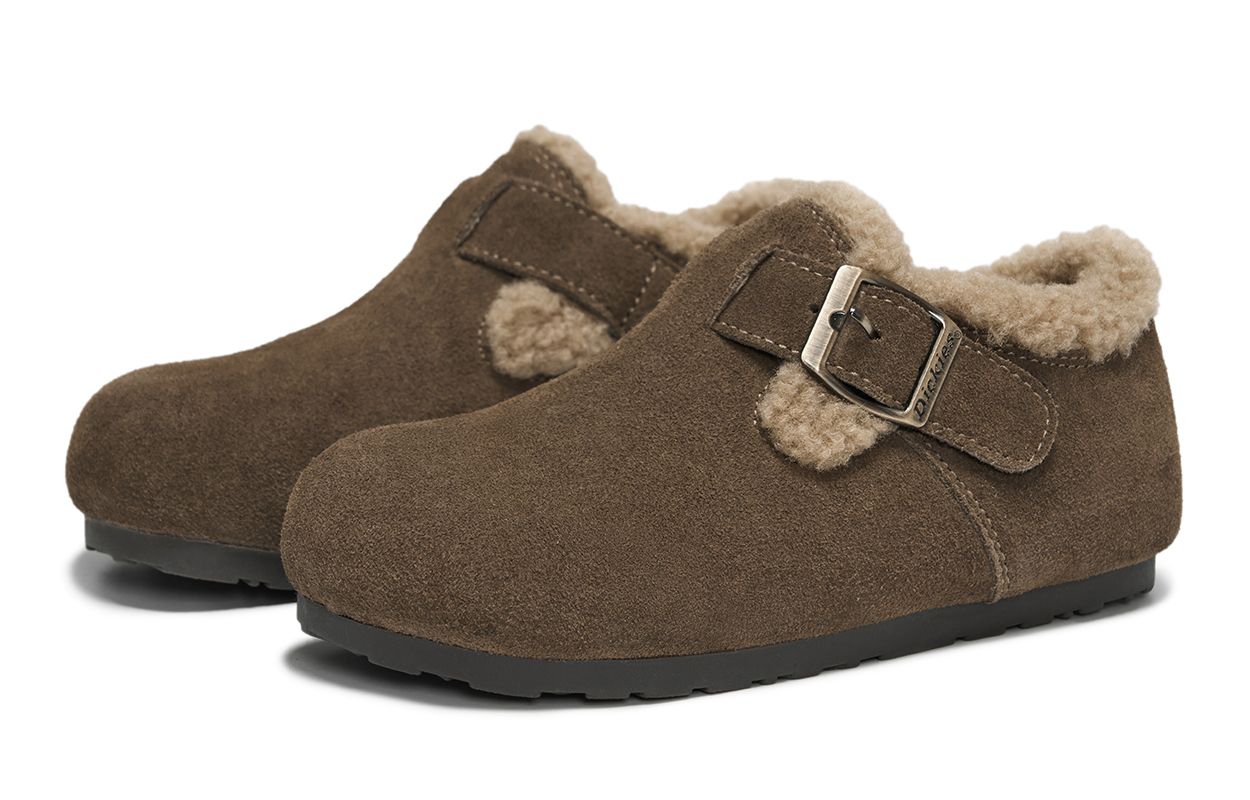 Детские ботинки с термоподдержкой Anti Kick Rebound, низкие, детские Dickies, Coffee — фото 2
