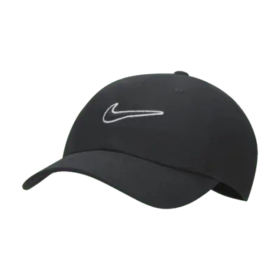 

Бейсболка Nike Club Unstructured Swoosh Cap, черный