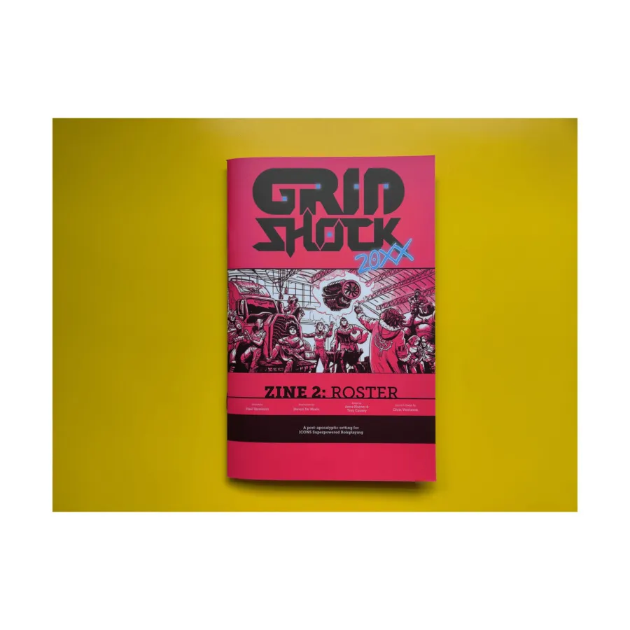 

Grid Shock 20XX Zine 2 - Roster, Grid Shock 20XX, мягкая обложка