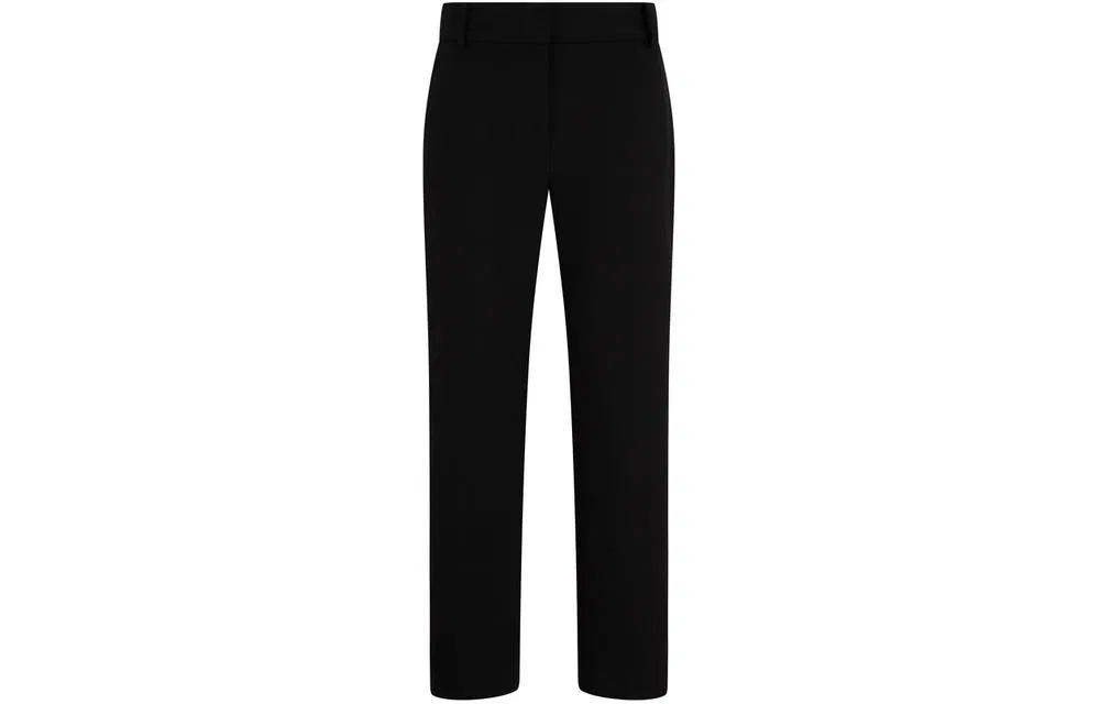 Брюки зауженные mid-rise Tommy Hilfiger, Black BDS
