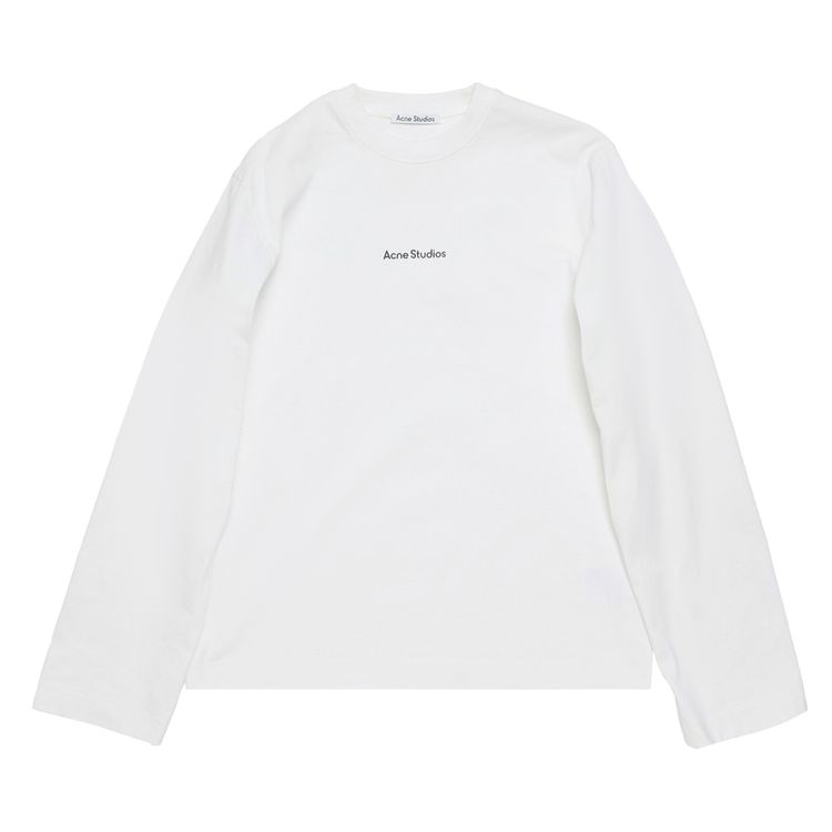 

Футболка Acne Studios Long-Sleeve Tee 'Optic White', белый