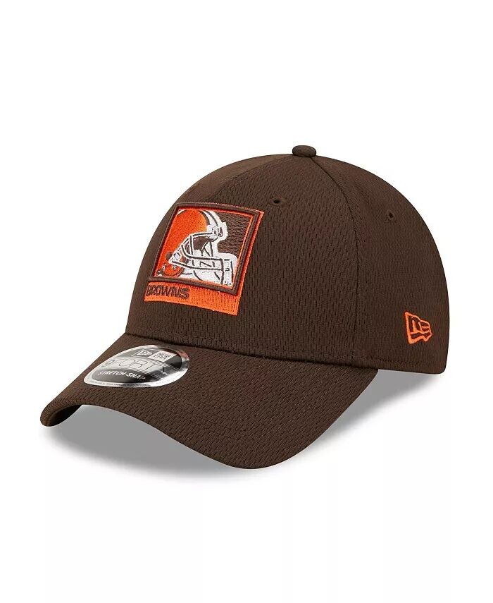 

Мужская коричневая шляпа Snapback Cleveland Browns в рамке AF 9FORTY New Era, коричневый