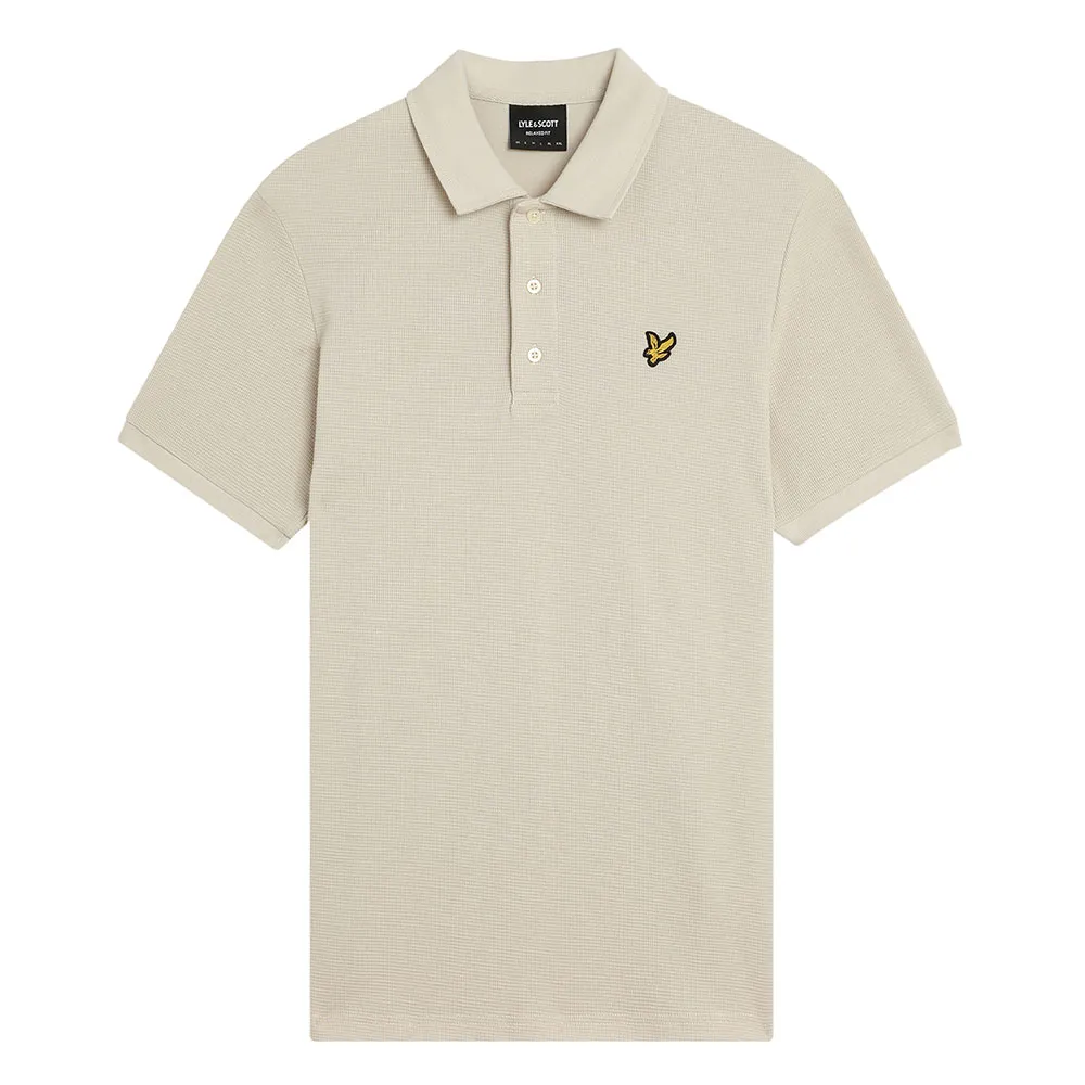 

Поло с коротким рукавом Lyle & Scott Milano, бежевый