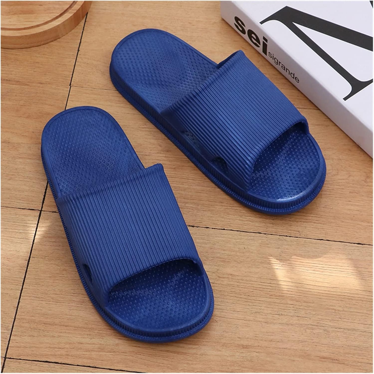 

Домашние тапочки LUCBEI Shark, японские тапочки для мужчин и женщин, для ванной, простые домашние туфли, обувь для пары, для использования в помещении и на улице, летние сандалии (Цвет: желтый, Размер: 42-43)