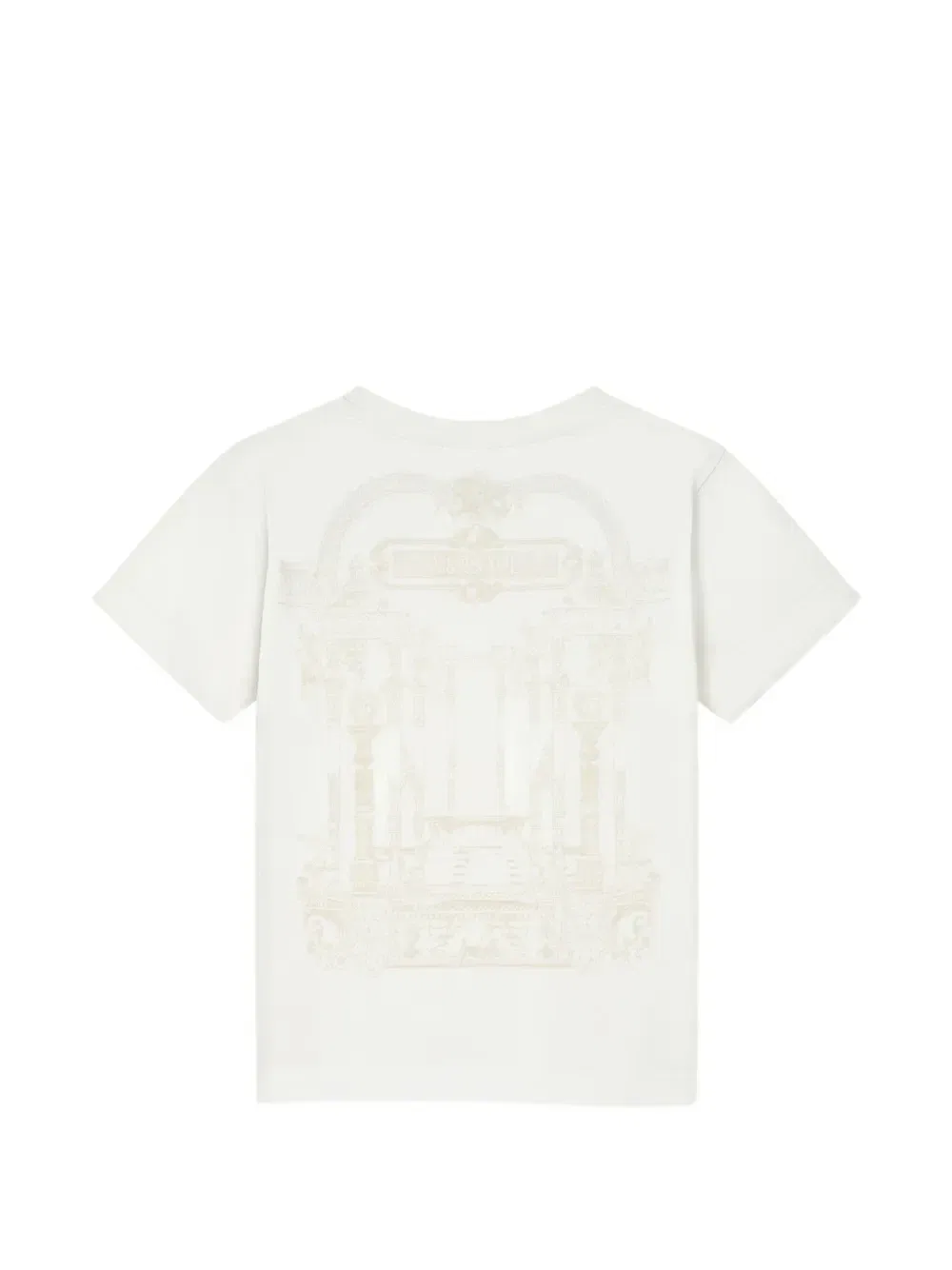 Детская футболка из хлопкового джерси с принтом Versace Kids, белый — фото 2