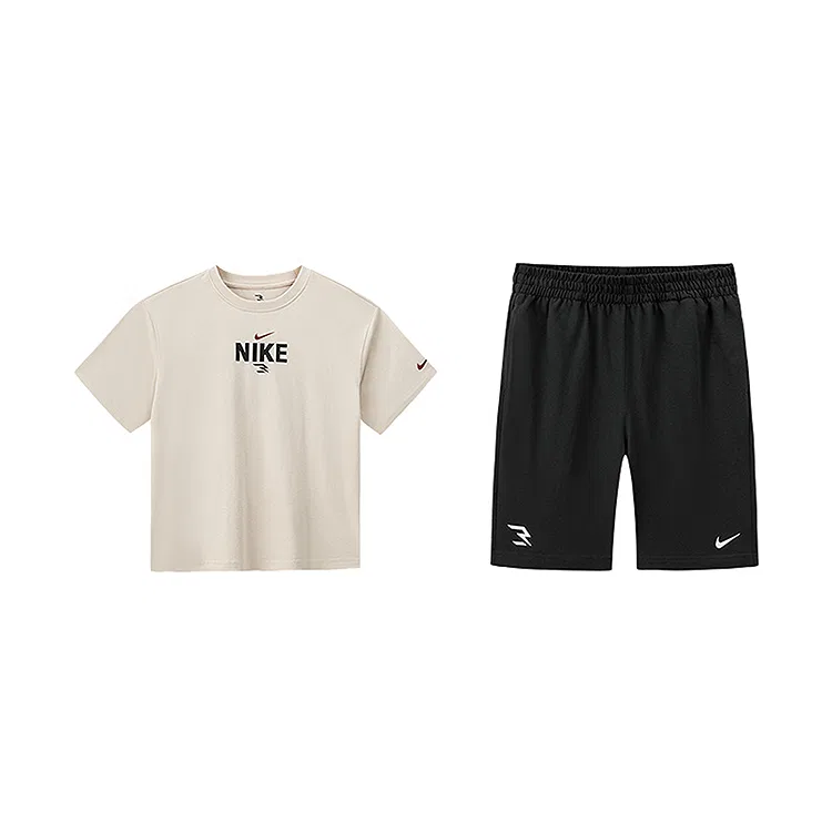 Детская спортивная одежда Casual с круглым вырезом Nike, Jet Black