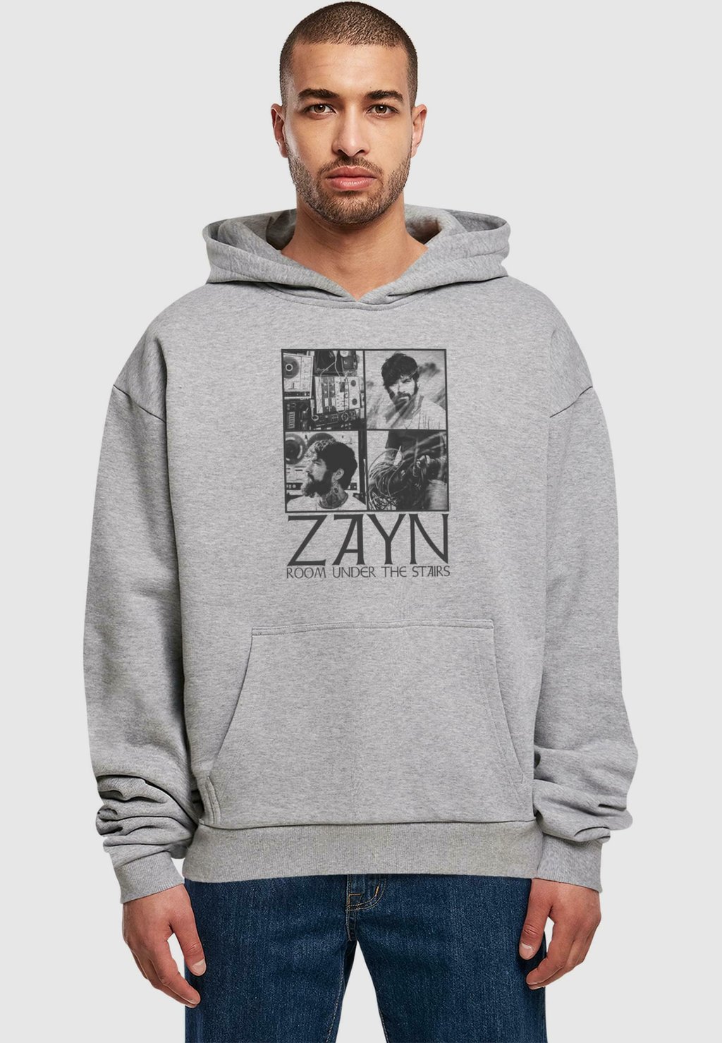 

Толстовка ZAYN - QUAD COLLAGE ULTRA - Hoodie Merchcode, серый