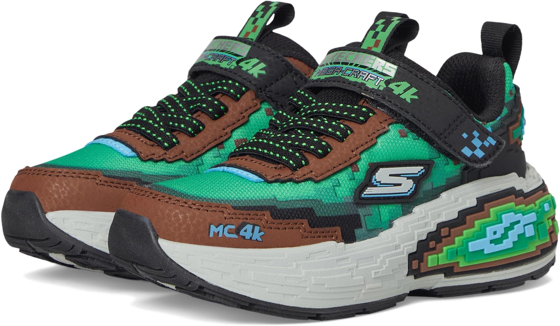 

Кроссовки SKECHERS KIDS Mega-Craft 4K 402160L, цвет Brown/Multi