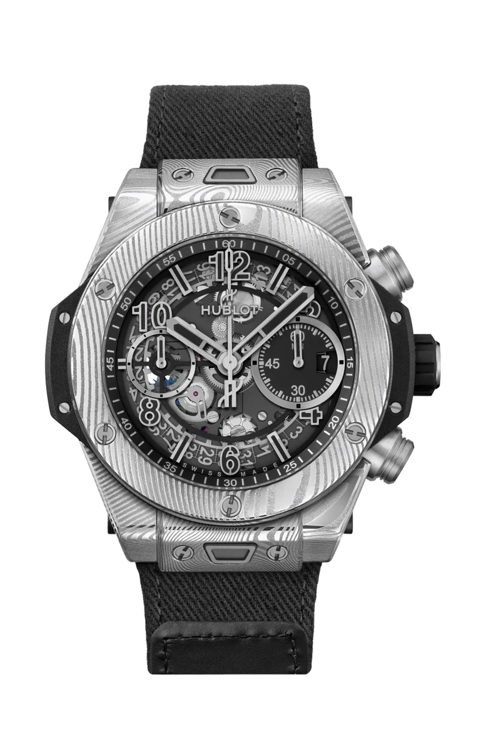 BIG BANG UNICO GOURMET 42 ММ - ЛИМИТИРОВАННАЯ СЕРИЯ - 441.DS.1170.NR.GAS22 HUBLOT, серебряный
