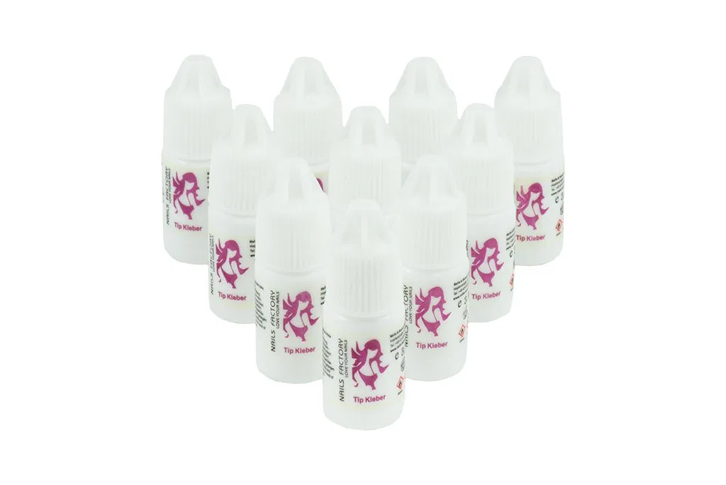 Клей для накладных ногтей N&BF Tip Glue (10 x 3 г) Nails Factory