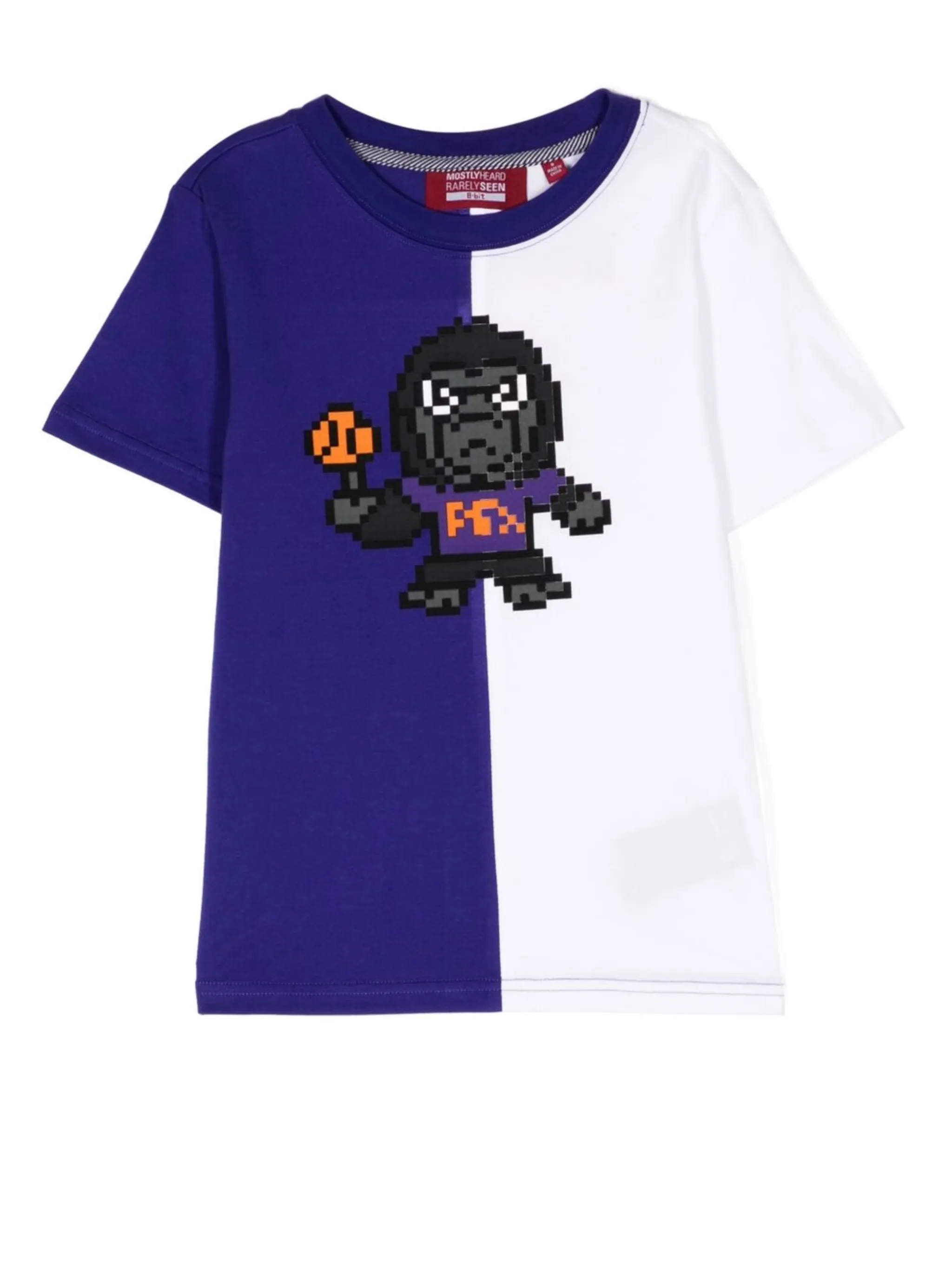 

Футболка Mini Pheonix Split Mostly Heard Rarely Seen 8-Bit, белый